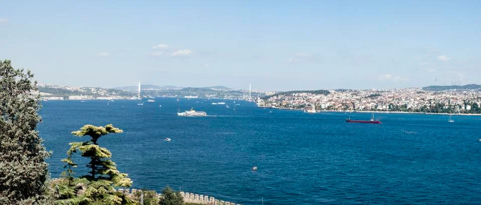 The Bosphorus. Foto stock
