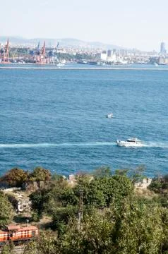 The Bosphorus. Stock Photos