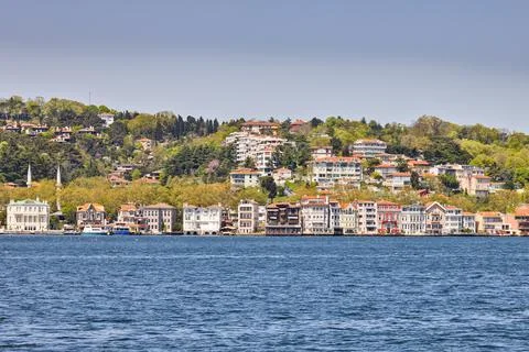 Bosphorus strait building architecture Stock Photos