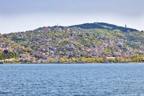 Bosphorus strait building architecture Foto stock