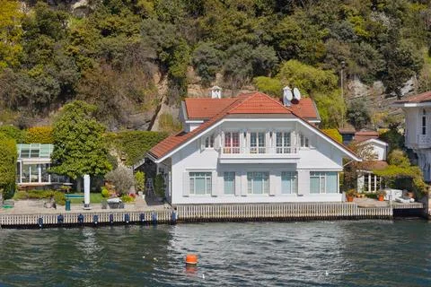Bosphorus strait building architecture Stock Photos