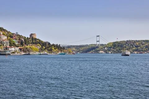 Bosphorus strait in Turkey Stock Photos