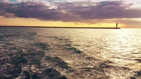 Bosphorus view from ferry Stock Footage 78975704