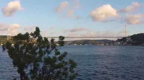Bosporus Bridge Stock Footage 43039771