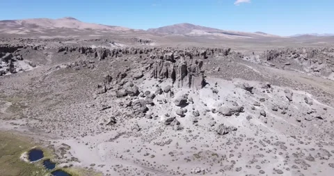 Bosque de piedra de Mauca - Imata, Arequipa Stock Footage 244823985