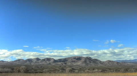 Bosque Del Apache NM Timelapse of Mountains Stock Footage 50568687