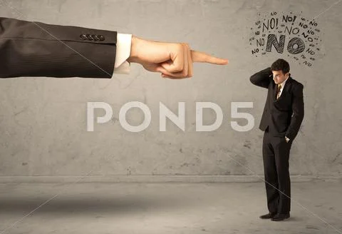 Boss hand guiding beginner salesman Stock Photos
