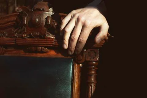 Boss hand Foto stock