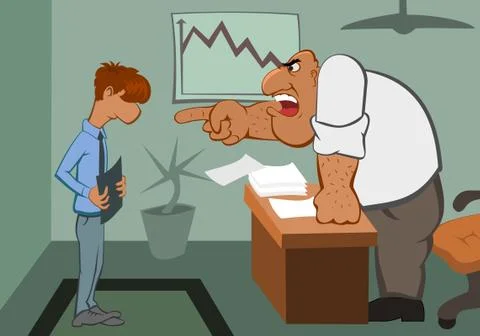 Boss Illustrazione stock