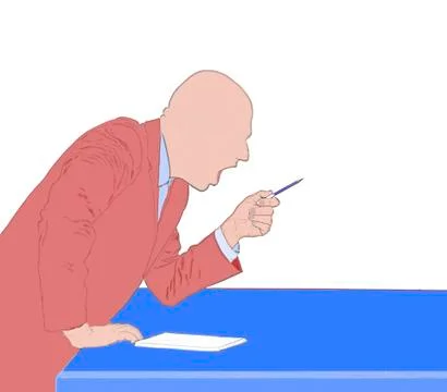 Boss Illustrazione stock