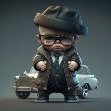 Boss Stock Illustration