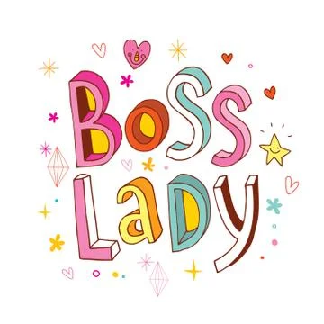 Boss Lady Stock-Illustration