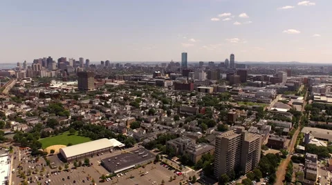 Boston Aerial Vídeos de archivo 52900383