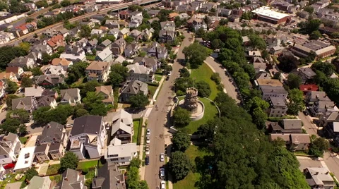 Boston Aerial Stockbeeldmateriaal 52903535