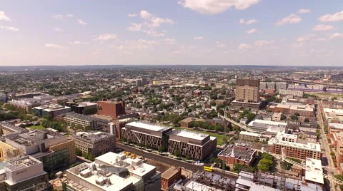 Boston Aerial Vídeos de archivo 52907258