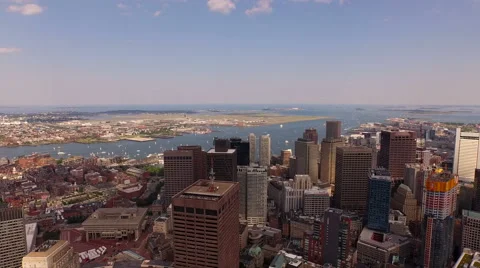 Boston Aerial Stock Footage 52911181