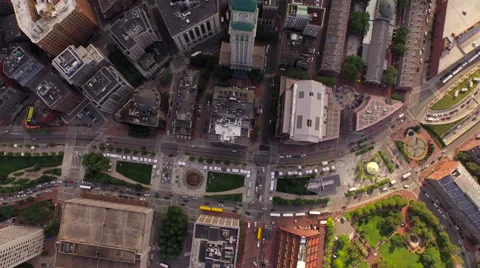 Boston Aerial Video stock 52932276