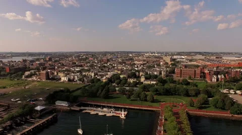 Boston Aerial Stock Footage 52935154