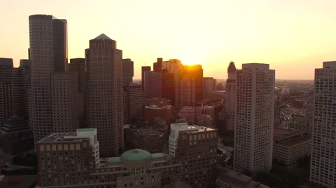 Boston Aerial 스톡 동영상 52935823