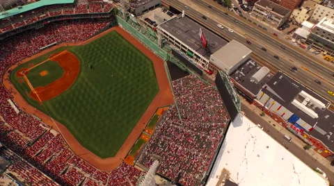 4K Fenway Park Gate B, Stock Video