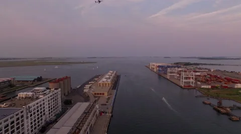 Boston Aerial Stock Footage 53681503