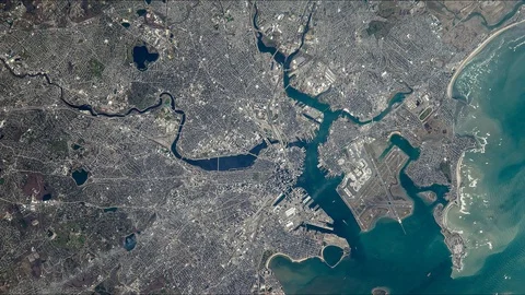 Boston aerial Stock Footage 106845456