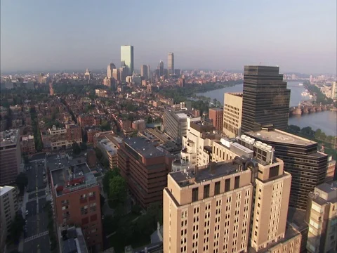 Boston Aerials Stock Footage 86750119
