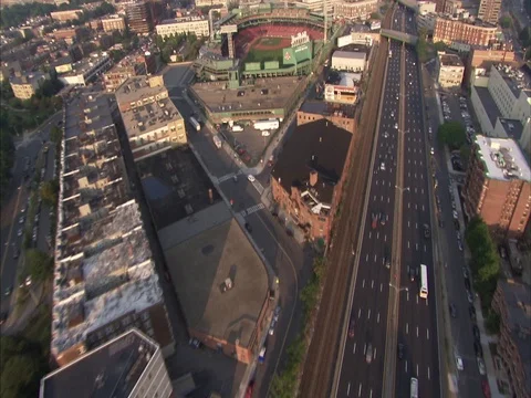 Boston Aerials Stock Footage 86750120
