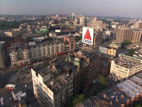 Boston Aerials Stock Footage 86750143