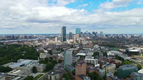 Boston Back Bay, MA, USA 库存影片 172048015