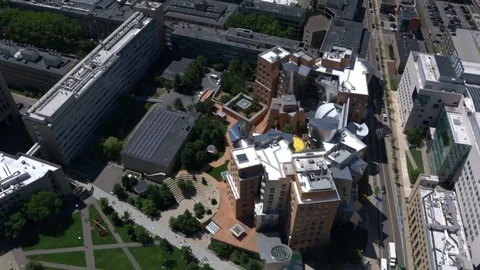 Boston city arial view Stock Footage 75200820