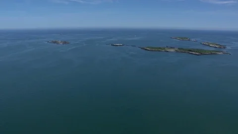 Boston city arial view Stock Footage 75202938