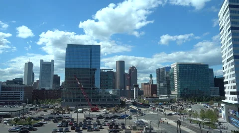 BOSTON CITY SCAPE Stock Footage 54044759