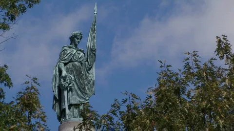Boston Common Park Stock Footage 270235
