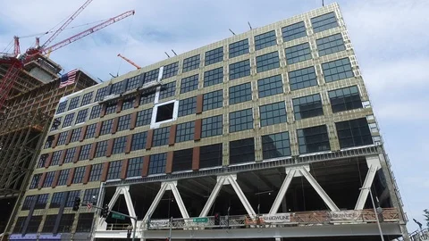 Boston Construction Stock Footage 109392951