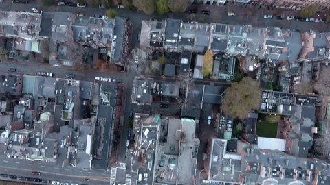Boston Drone Stock Footage