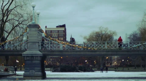 Boston During Winter Stock-Footage 45947633