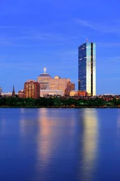 Boston evening Foto stock