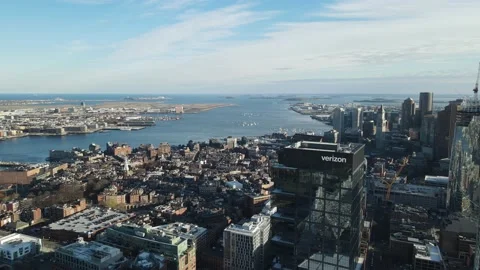 Boston Harbor Stock Footage 166525770