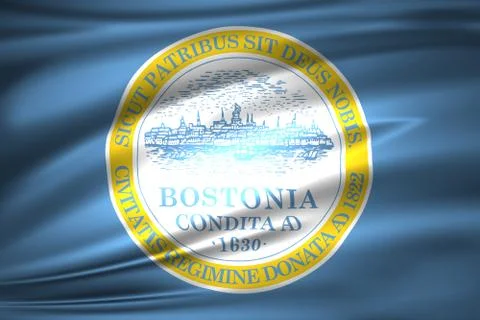 Boston Stock Illustration