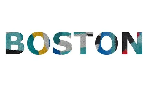BOSTON Stock Illustration
