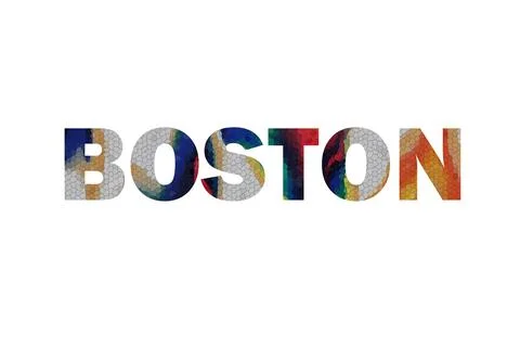 BOSTON Stock Illustration