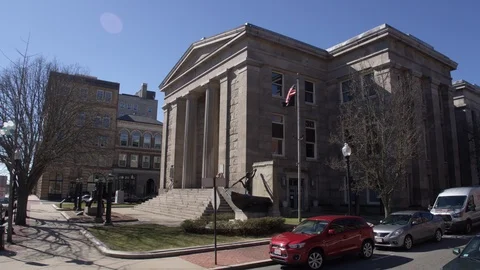 Boston Library 스톡 동영상 112124432