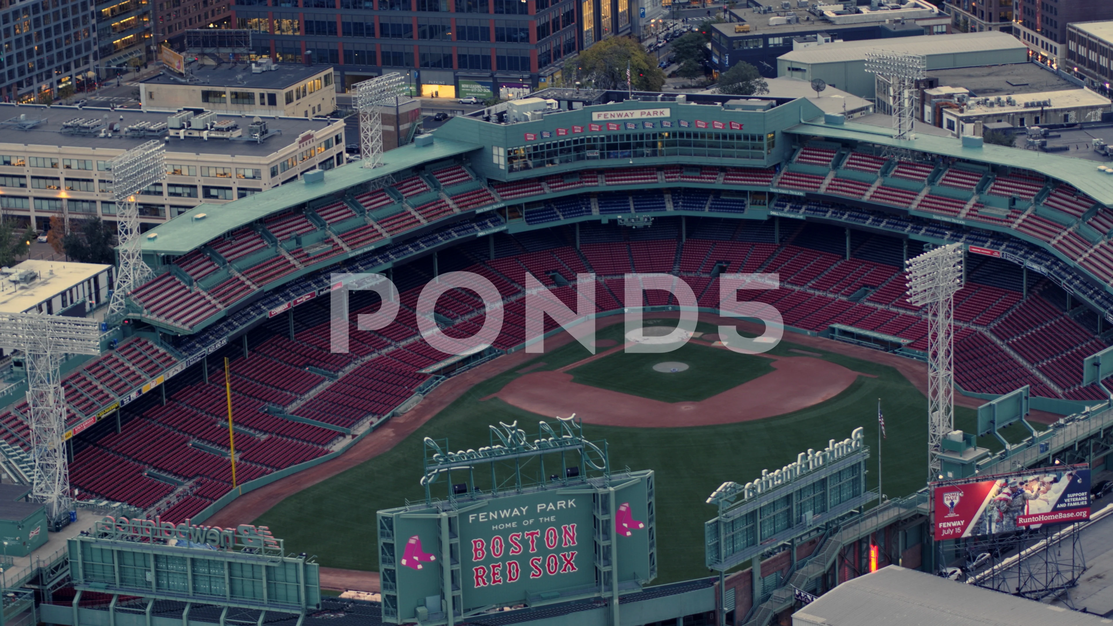 Fenway Park Panorama - Boston Red Sox - Exterior View
