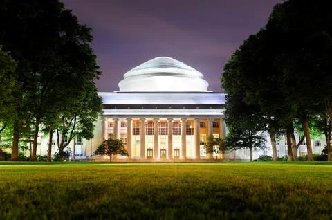 Boston mit campus Stock Photos