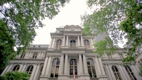 Boston Old City Hall Stock Footage 77966655