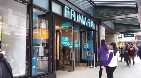 Boston primark first store in US Stock Footage 56322812