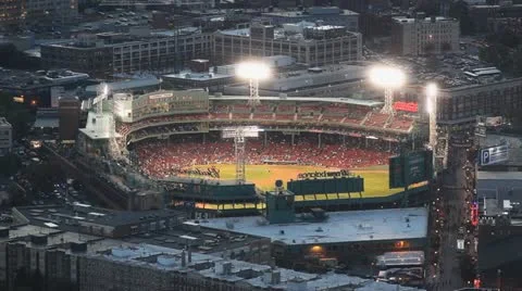 4K Fenway Park Gate B, Stock Video