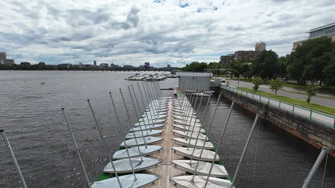 Boston Sailing Academy Stock Footage 278526342