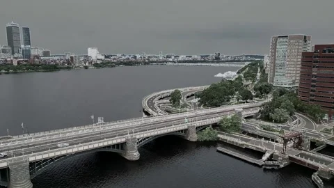 Boston - Sketch Outline Video stock 302925460
